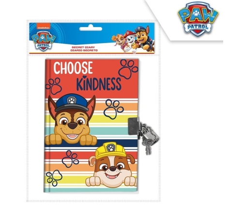 DIARY WITCH LOCK PAW PATROL