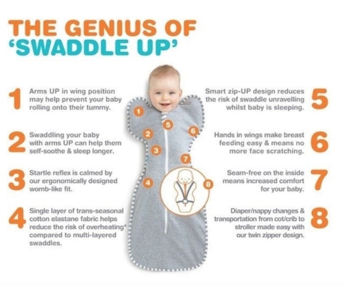 SWADDLE UP ORIGINAL SPECIAL RAINBOW XS