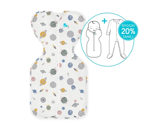 SWADDLE UP DESCO LITE WHITE S