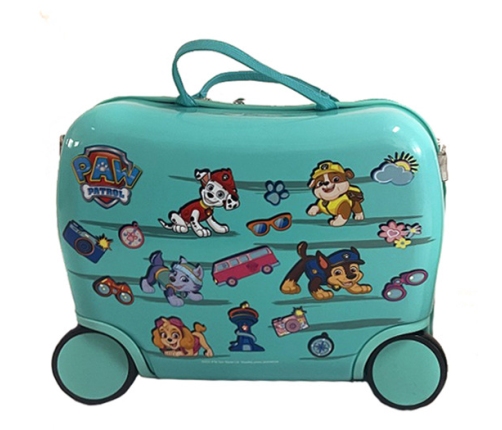 PAW PATROL SUITCASE TURKUOISE RIDE ON