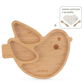 WOODEN PLATE CHICK FSC 100%