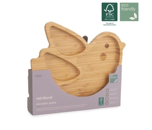 WOODEN PLATE CHICK FSC 100%