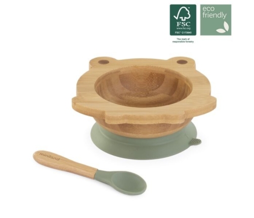 WOODEN BOWL FROG FSC 100%