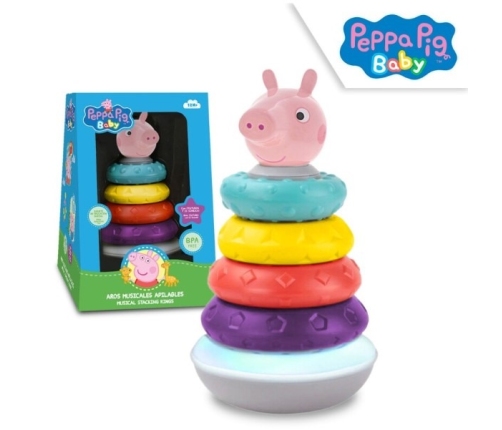 STACKING CIRCLE PEPPA PIG