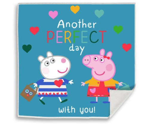 MAGIC TOWEL 30X30CM PEPPA PIG