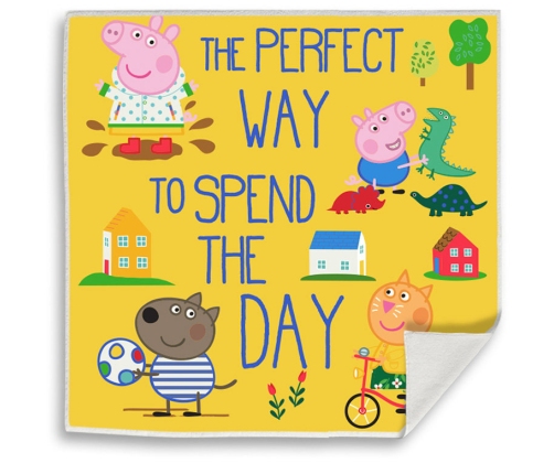 MAGIC TOWEL 30X30CM PEPPA PIG