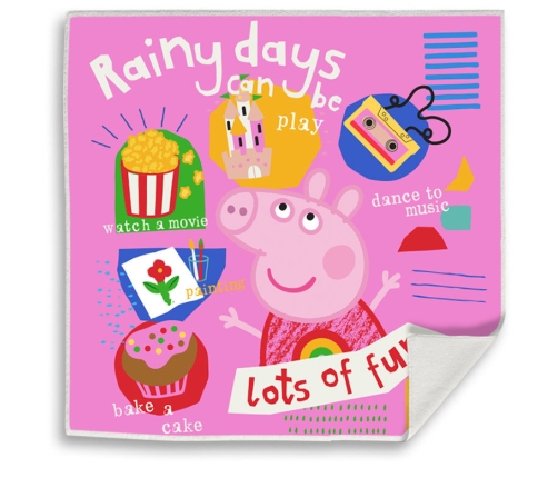 MAGIC TOWEL 30X30CM PEPPA PIG