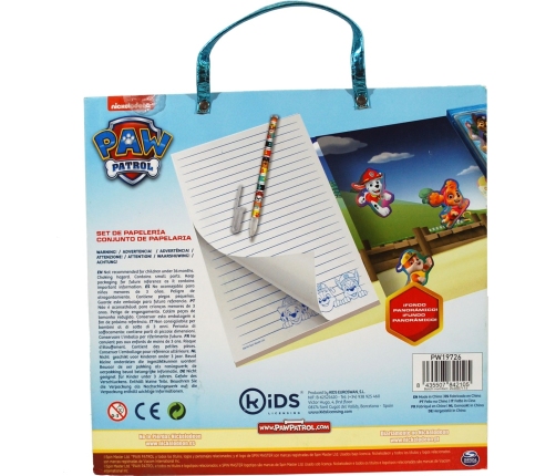 STATIONERY SET WITH MAGNETS PAW PATROL