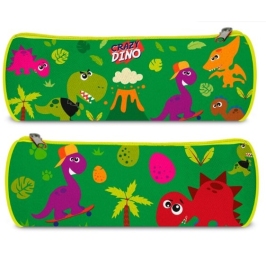 PENCIL CASE 22CM CRAZY DINO