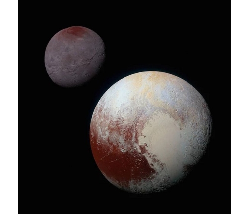 PLUSH PLANET CHARON AND PLUTO