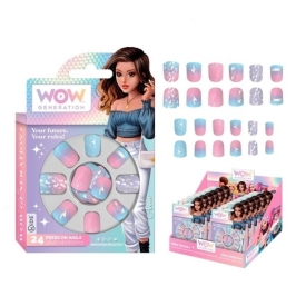 24 PRESS ON NAILS PACK WOW GENERATION