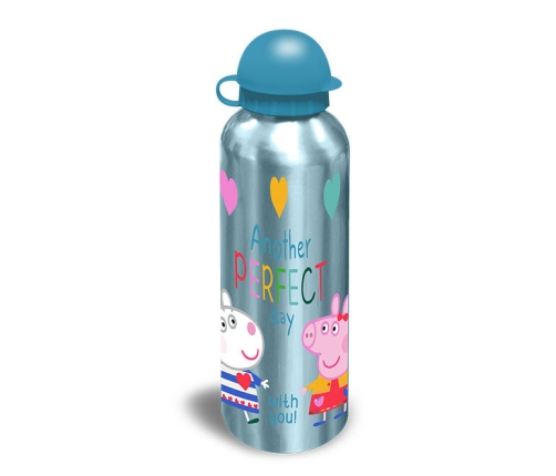 ALU. BOTTLE 3 DESIGNS ASST. 500 ML PEPPA