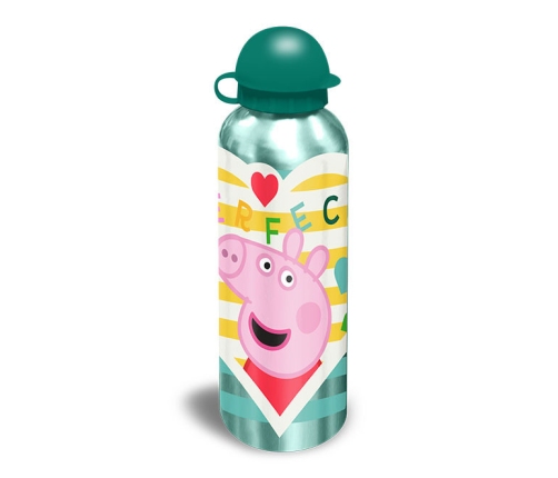 ALU. BOTTLE 3 DESIGNS ASST. 500 ML PEPPA