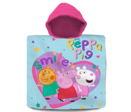 COTTON PONCHO PEPPA PIG