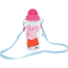 TRITAN BOTTLE WITH STRAP 500ML PEPPA PIG