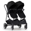 Crescent Twin 360 Black Коляска для двойняшек