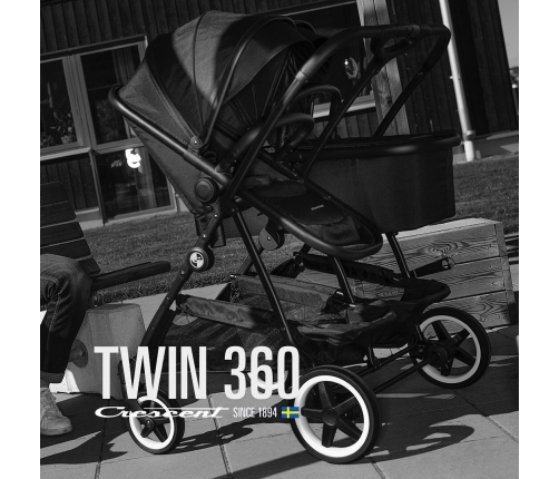 Crescent Twin 360 Black Ratu kulba