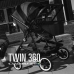 Crescent Twin 360 Black Люлька для коляски