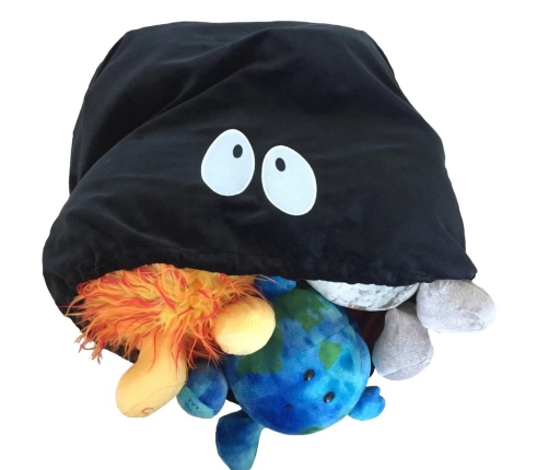 PLUSH PLANET BLACK HOLE AND PLANETS