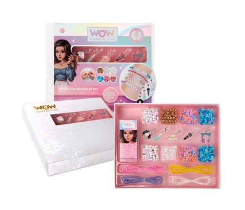 DELUXE DIY KIT WITH 5 METAL CHARMS BRACE