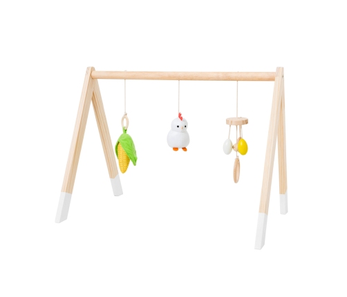 WOODEN ACTIVITY GYM - FARM