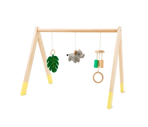 WOODEN ACTIVITY GYM - JUNGLE