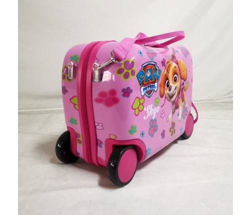 PAW PATROL SUITCASE PINK RIDE ON