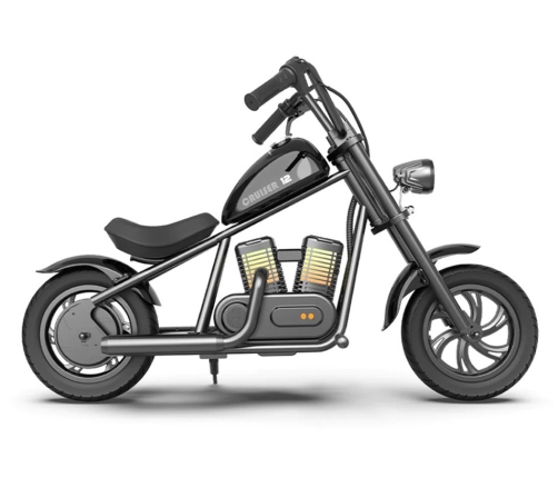 CRUISER ELECTRIC MOTORCYCLE BLACK