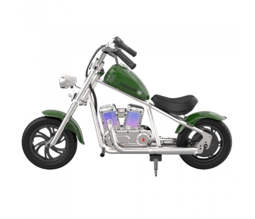 CRUISER ELECTRIC MOTORCYCLE APP GREEN