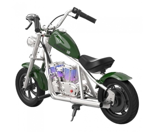 CRUISER ELECTRIC MOTORCYCLE APP GREEN