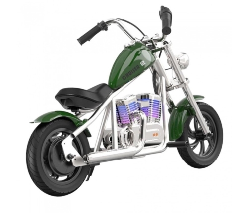 CRUISER ELECTRIC MOTORCYCLE APP GREEN