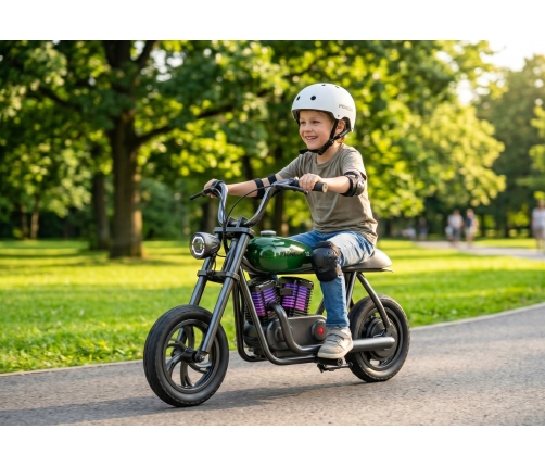 Elektro motocikls Hyper Gogo Pioneer 12 Plus GREEN
