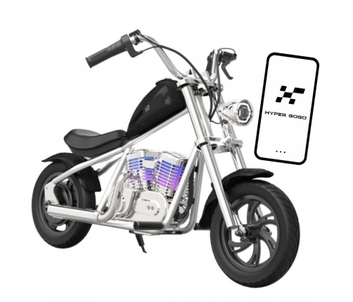 CRUISER ELECTRIC MOTORCYCLE APP BLACK