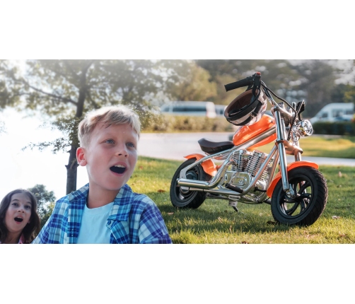 Электромотоцикл Hyper Gogo Cruiser 12 Plus BLACK