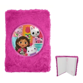 PLUSH NOTEBOOK - GABBYS DOLLHOUSE