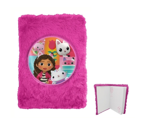 PLUSH NOTEBOOK - GABBYS DOLLHOUSE