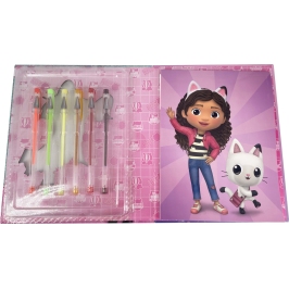 GEL PENS WITH ACTIVITY BOOK GABBYS