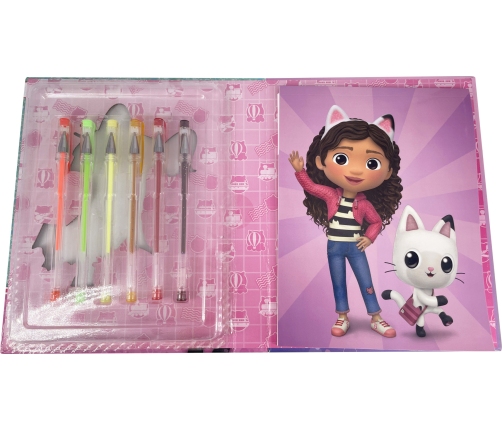 GEL PENS WITH ACTIVITY BOOK GABBYS