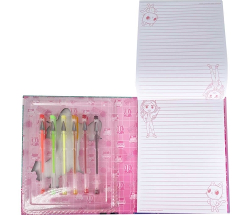 GEL PENS WITH ACTIVITY BOOK GABBYS