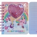 NOTEBOOK WITH PURPURINE CDU SWEET DREAMS