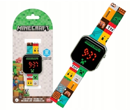 LED WATCHT SPADES MINECRAFT