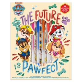 GEL PENS WITH ACTIVITY BOOK  PAW PATROL