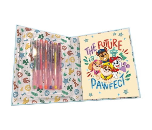 GEL PENS WITH ACTIVITY BOOK  PAW PATROL