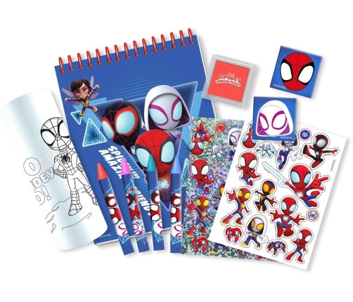 3D PENCIL CASE WITH STATIONERY SPIDERMAN