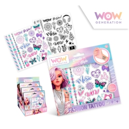 TATTOO SET + OF 50 COLOUR AND B/W TATTOO