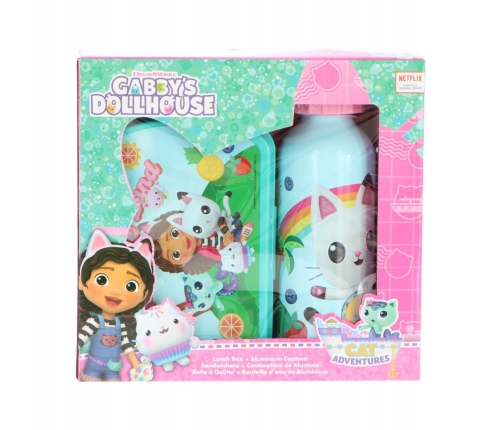 SANDWICH MAKER+WATER BOTTLE 500ML GABBYS