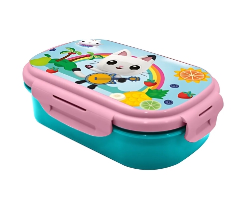 LUNCH BOX WITH CUTLERY GABBYS DOLLHOUSE