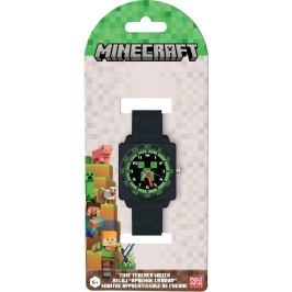 ANALOG WATCH TIME TEATCHER MINECRFAT