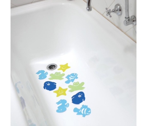 NON-SLIP BATH TUB APPLIQUES (10 PACK)