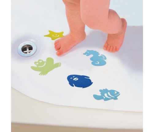 NON-SLIP BATH TUB APPLIQUES (10 PACK)